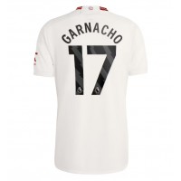 Manchester United Alejandro Garnacho #17 Tretí futbalový dres 2023-24 Krátky Rukáv